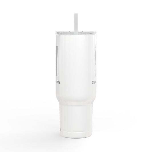 40oz Engraved Insulated Tumbler with Lid — Musician Piano Design