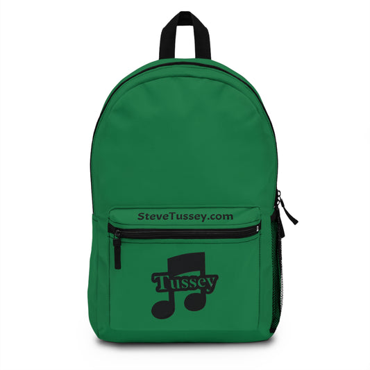 Musical Logo Backpack — 'Tussey' Hat & Notes Design